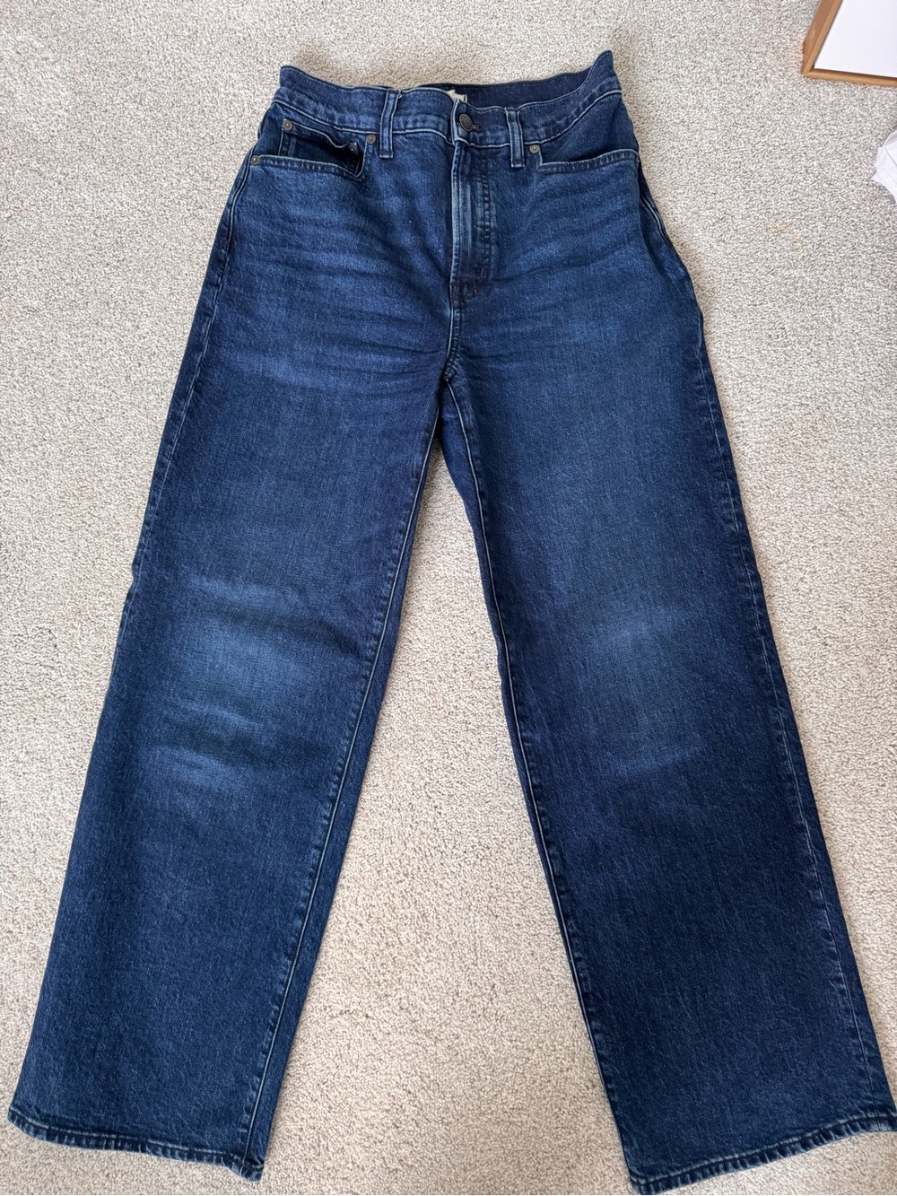Madewell Men's Indigo Straight Jeans